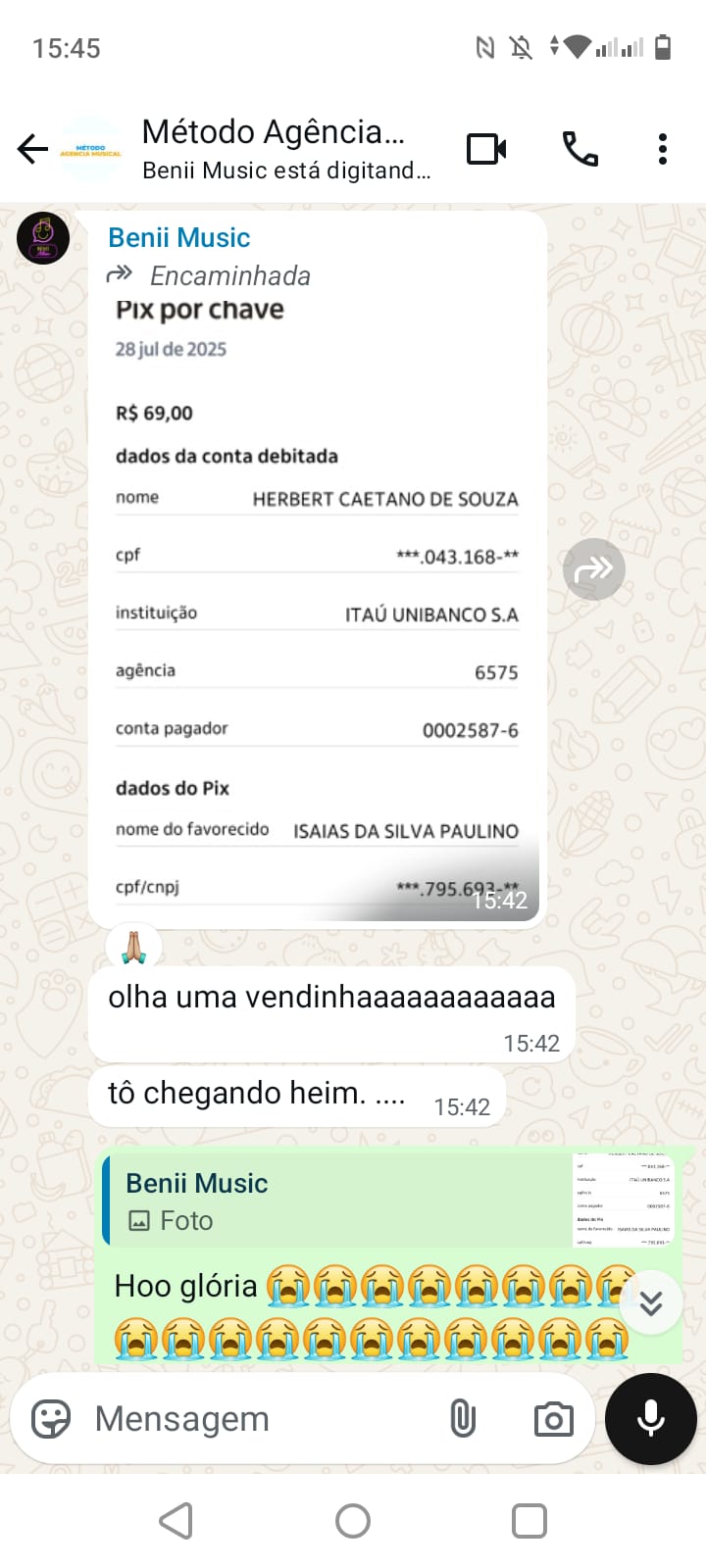Prova de faturamento 1